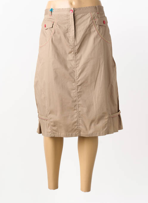 Fustă midi bej LEWINGER femeie