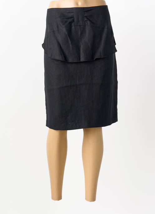 Fustă midi negru FILIPINE LAHOYA femeie