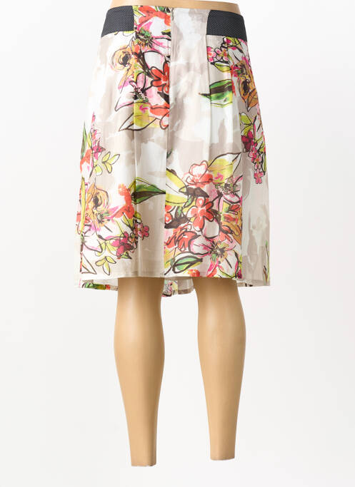 Fustă midi bej FILIPINE LAHOYA femeie