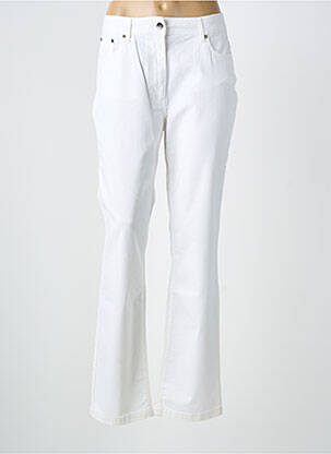 Pantalon slim mărime normală mărime normală alb CLAUDE DE SAIVRE femeie