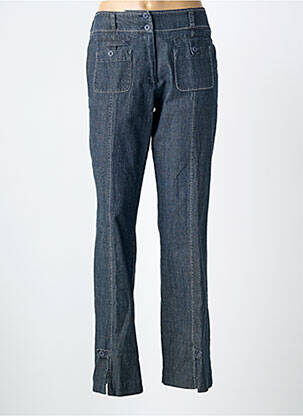 Blugi cu croială dreaptă albastru PIER BÉ femeie