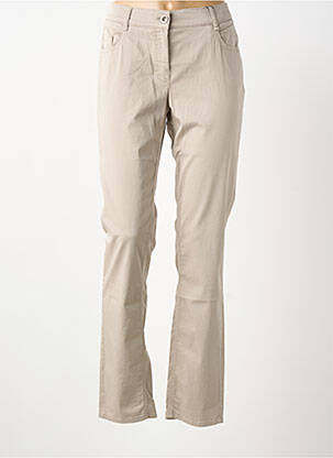 Pantalon slim gri ATELIER GARDEUR femeie