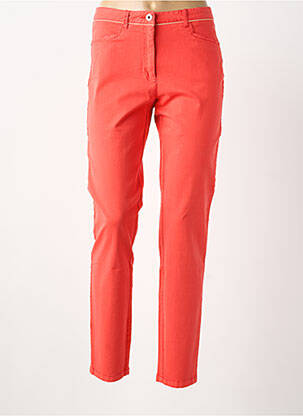 Pantalon slim roșu JOCAVI femeie