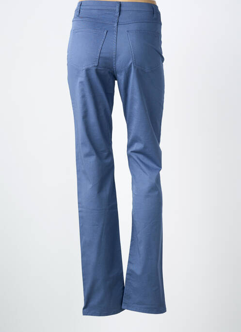 Pantalon slim albastru GIULIA B. femeie