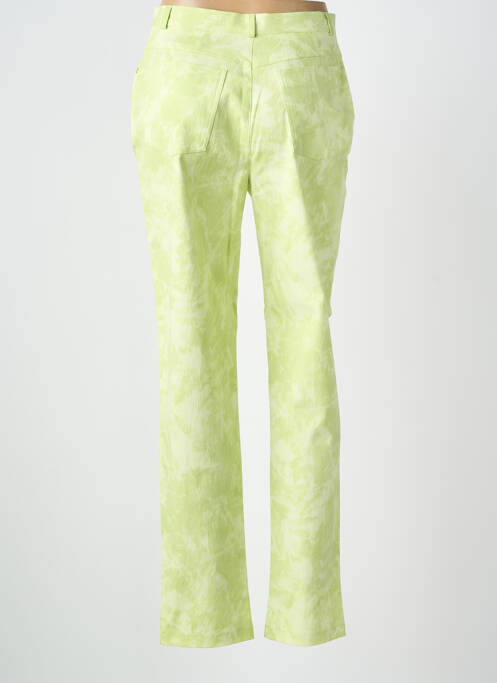 Pantalon slim verde FEDORA femeie