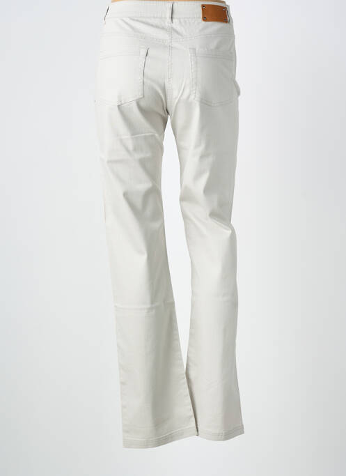 Blugi cu croială slim buzunare talie înaltă gri CLAUDE DE SAIVRE femme