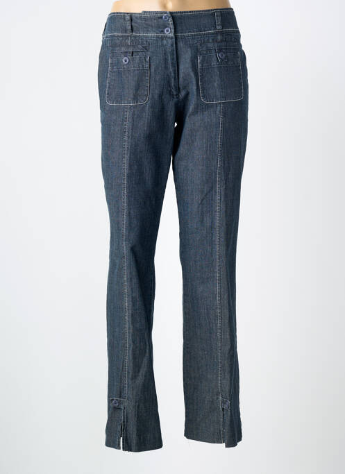 Blugi cu croială dreaptă albastru PIER BÉ femeie