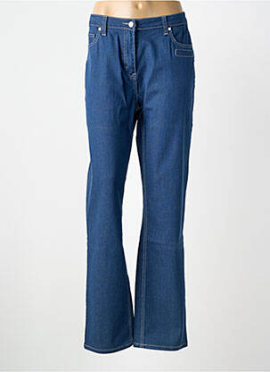 Blugi cu croială dreaptă albastru CLAUDE DE SAIVRE femeie