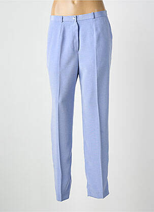 Pantalon slim talie înaltă talie înaltă albastru PIER BÉ femeie