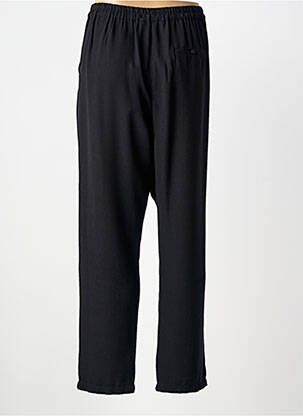 Pantalon drept țesătură crep mărime normală negru MD'M femeie