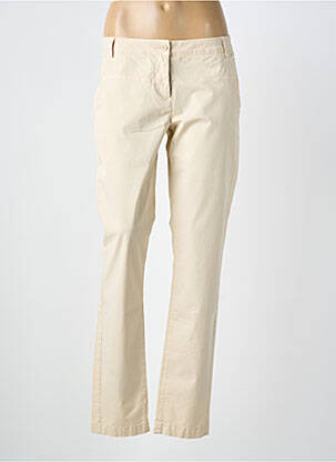 Pantalon chino talie joasă talie joasă bej ARMOR LUX femeie
