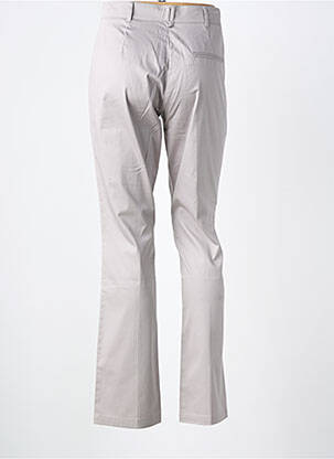Pantalon evazat talie elastică talie joasă gri LEWINGER femeie