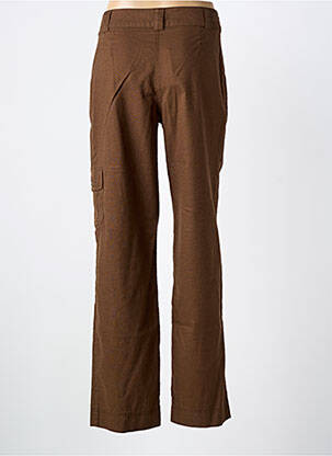 Pantalon cargo croială dreaptă mărime normală maro ARMOR LUX femeie