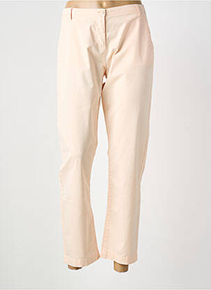 Pantalon chino talie joasă talie joasă roz ARMOR LUX femeie