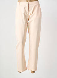 Pantalon chino talie joasă talie joasă roz ARMOR LUX femeie