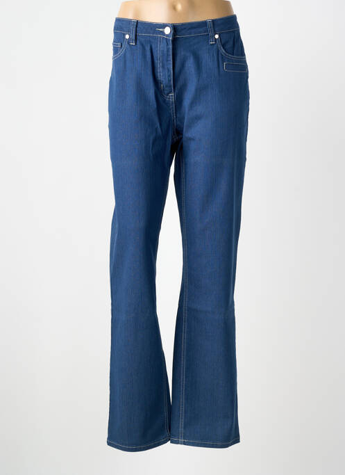 Blugi cu croială dreaptă albastru CLAUDE DE SAIVRE femeie