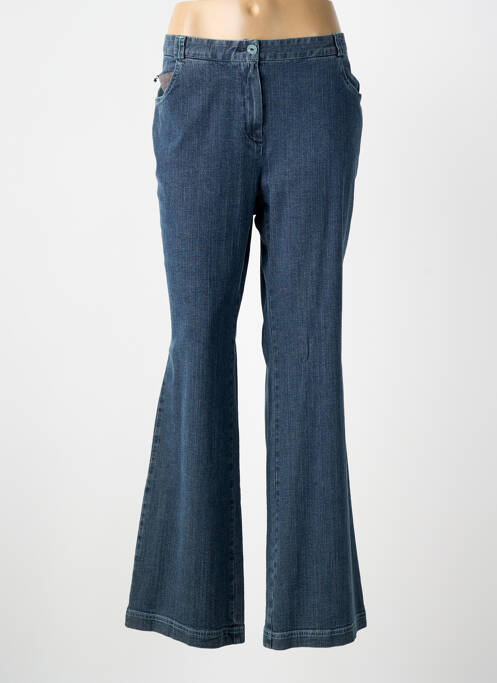 Blugi bootcut albastru CARNET DE BORD femeie