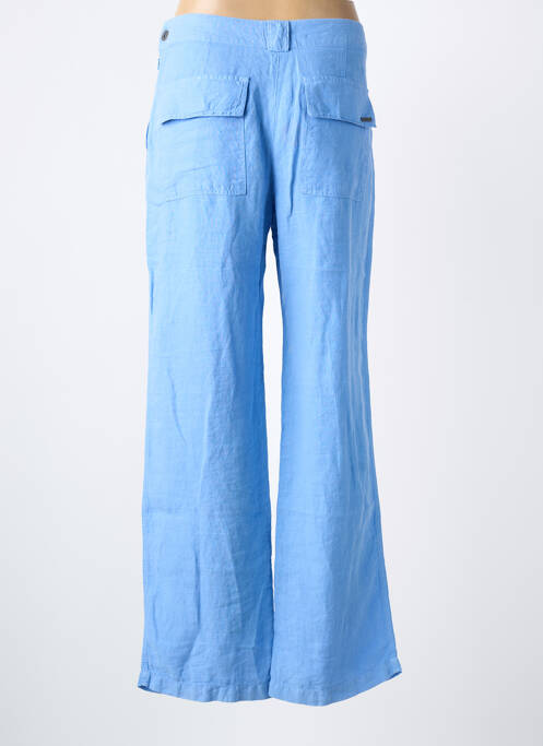 Pantalon larg albastru ARMOR LUX femeie