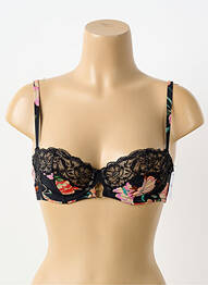 Sutien sutien balconet cu decolteu înalt sutien balconet cu decolteu înalt negru AUBADE femme