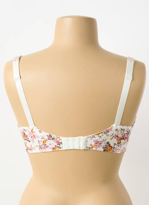 Sutien ușoară și transparentă sutien cupe întregi cu decolteu înalt alb AUBADE femme