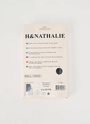 Colanți elasticitate negru H.NATHALIE femeie