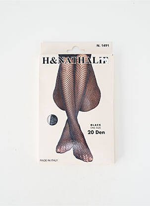 Colanți elasticitate negru H.NATHALIE femme