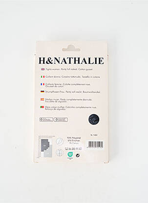 Colanți elasticitate negru H.NATHALIE femeie