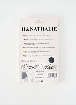 Colanți elasticitate negru H.NATHALIE femeie