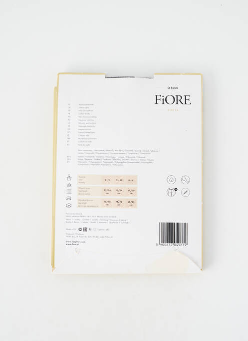 Colanți elasticitate negru FIORE femme