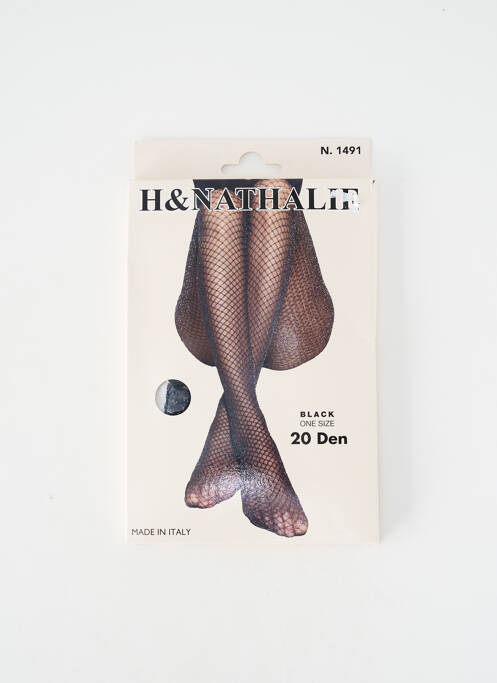 Colanți elasticitate negru H.NATHALIE femme
