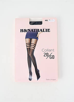 Colanți elasticitate negru H.NATHALIE femeie