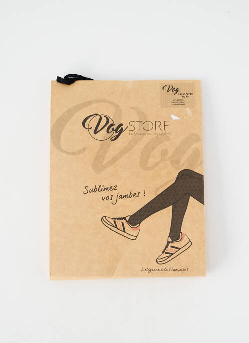 Colanți elasticitate negru VOGSTORE femme