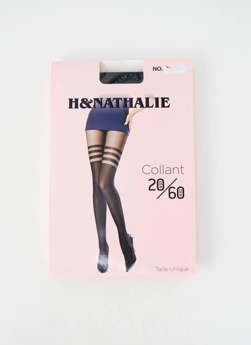 Colanți elasticitate negru H.NATHALIE femme