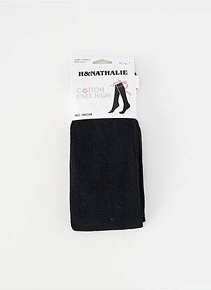 Șosete elasticitate negru H.NATHALIE femme
