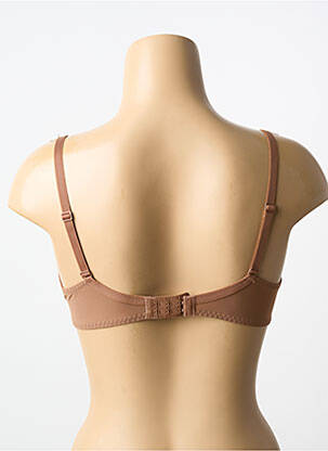 Sutien broderie sutien cupe întregi cu decolteu înalt maro SIMONE PERELE femeie