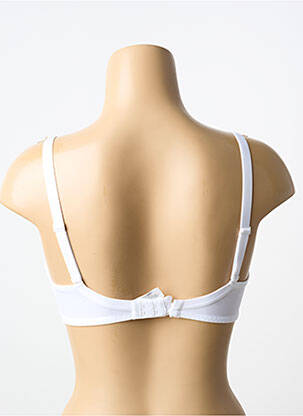 Sutien broderie sutien cupe întregi cu decolteu înalt alb SIMONE PERELE femeie