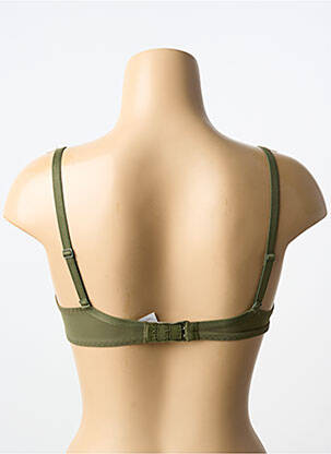 Sutien broderie sutien cupe întregi cu decolteu înalt verde SIMONE PERELE femeie
