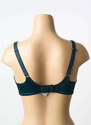 Sutien broderie sutien cupe întregi cu decolteu înalt verde EMPREINTE femeie