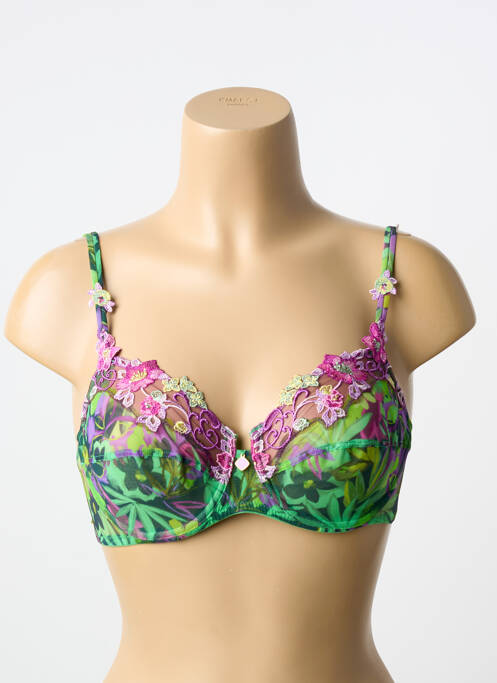 Sutien sutien cupe întregi cu decolteu înalt sutien cupe întregi cu decolteu înalt verde LISE CHARMEL femme