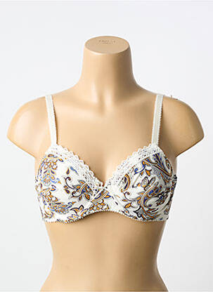 Sutien sutien cupe întregi cu decolteu înalt sutien cupe întregi cu decolteu înalt alb ANTIGEL femme