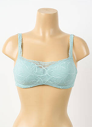 Sutien efect material satinat top sutien modelat verde TRIUMPH femme