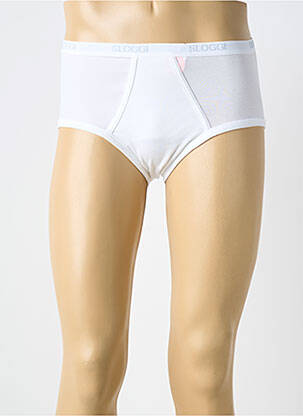 Chilot țesătură jersey alb SLOGGI homme