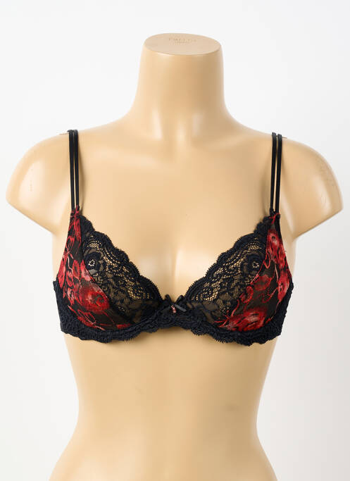 Sutien bretea multi poziție sutien cupe întregi cu decolteu înalt negru MARIE JO femme