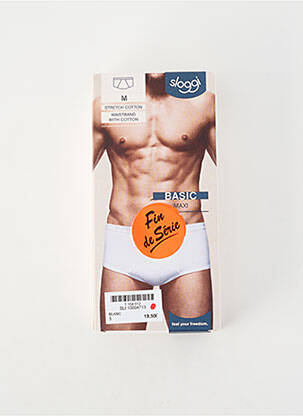 Chilot țesătură jersey alb SLOGGI homme