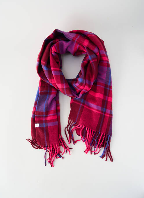 Eșarfă imprimeu carouri roz TRIUMPH femme