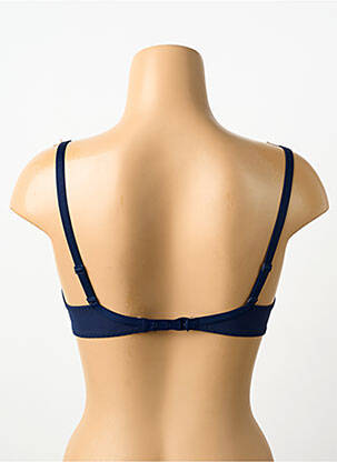 Sutien broderie sutien cupe întregi cu decolteu înalt albastru SIMONE PERELE femeie