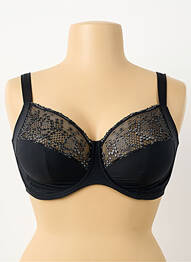 Sutien bretea multi poziție top sutien modelat negru PRIMADONNA femme