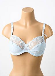 Sutien efect material satinat sutien cupe întregi cu decolteu înalt gri CONTURELLE femme