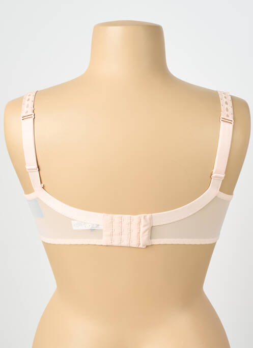 Sutien ușoară și transparentă sutien cupe întregi cu decolteu înalt roz MAISON LEJABY femme