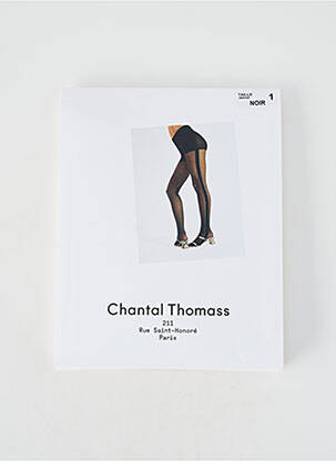 Colanți imprimeu fantezie negru CHANTAL THOMASS femeie